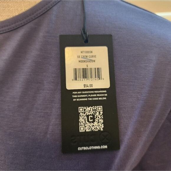 CUTS WOMENS CREW CURVE MOONSHADOW SIZE SMALL - Picture 5 of 7